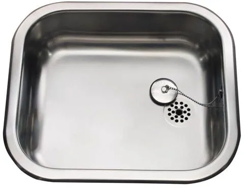 Juvel Intra juvel K400 400 x 340 mm Edelstahl-Küchenspüle mit Stöpsel