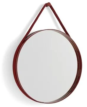 HAY Strap No 2 Spiegel Ø50 Rot