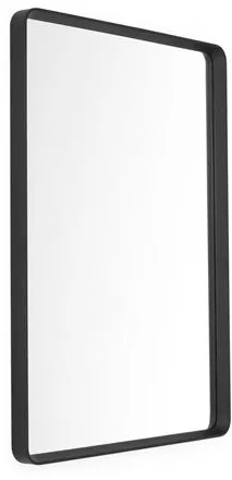 Audo Norm Wandspiegel Rechteckig Schwarz
